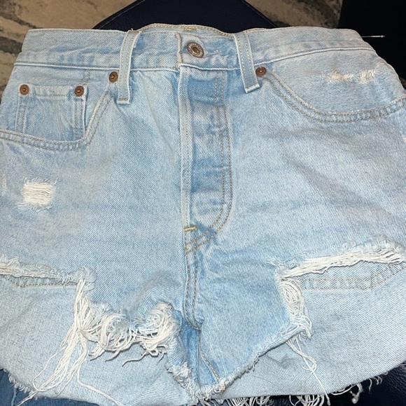 501® LEVI'S® ORIGINAL SHORTS SIZE WAIST 28. Excellent condition. - Picture 5 of 7